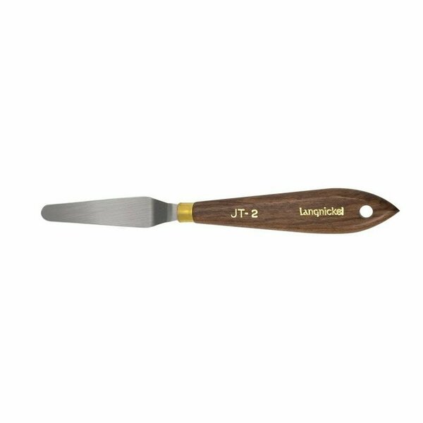 Royal Brush Royal & Langnickel LJT-2 Trowel Knife, Stainless Steel Blade, Hardwood Handle, Tempered Handle RYLJT2
